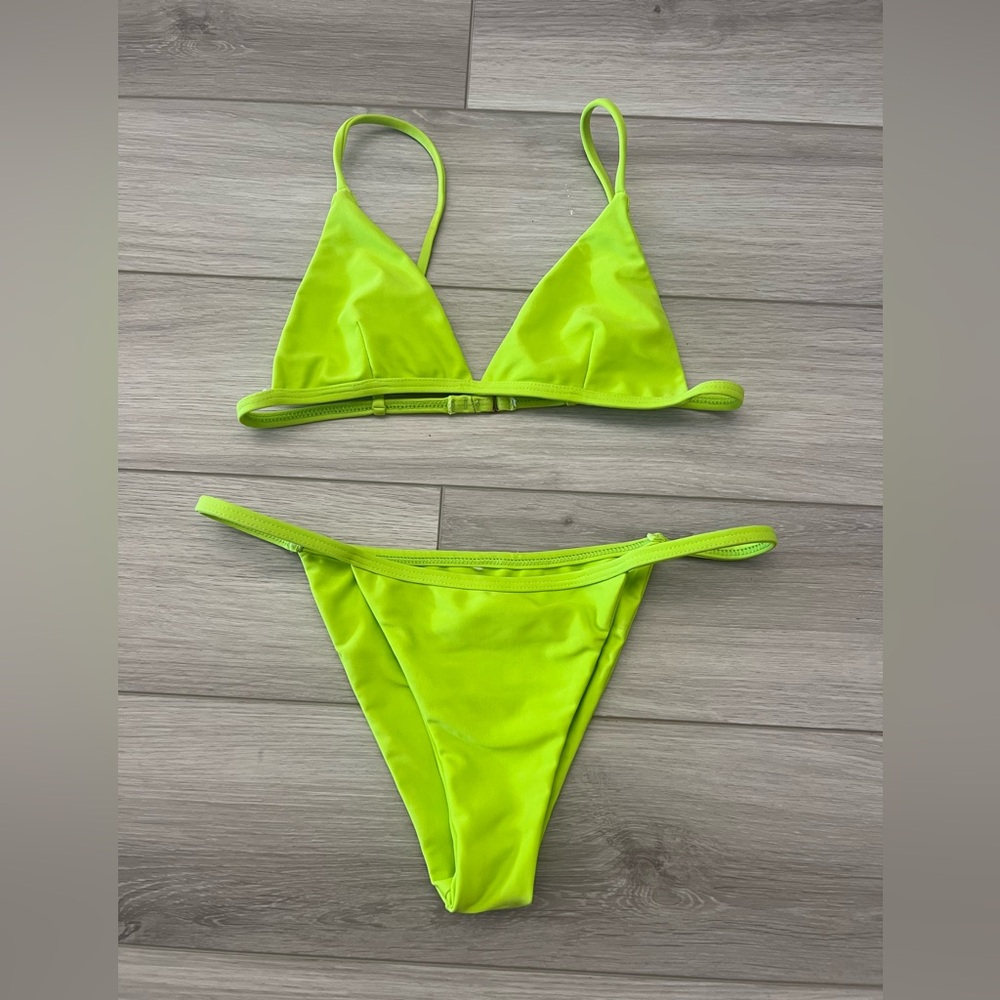 San Lorenzo Bright Lime Swimwear